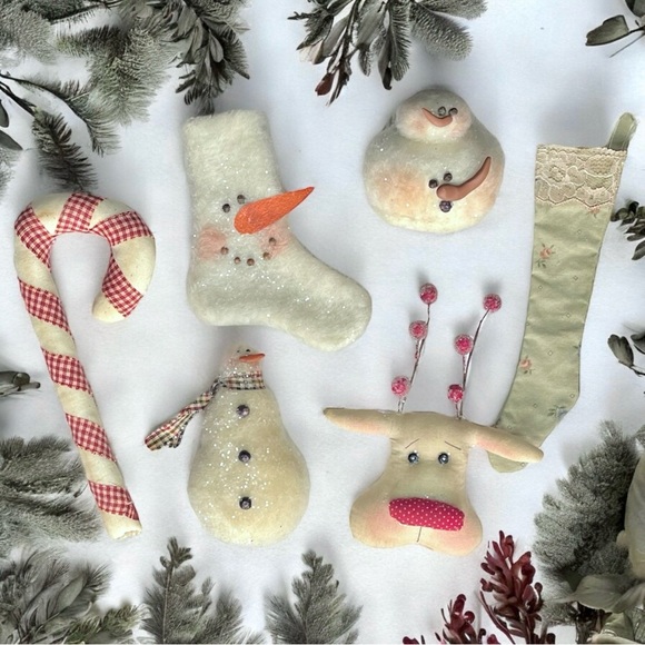 Hand Crafted Other - Handcrafted Rustic Christmas Set